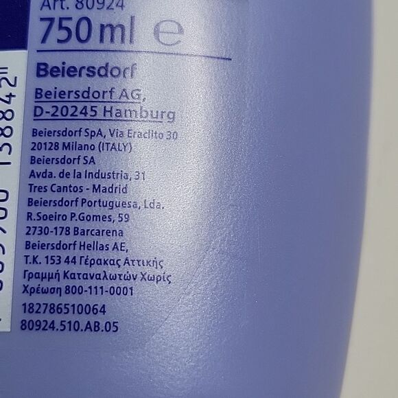 GERMAN NIVEA 25 OZ LARGE SIZE CREME SMOOTH Body Wash from NEW - Picture 6 of 8